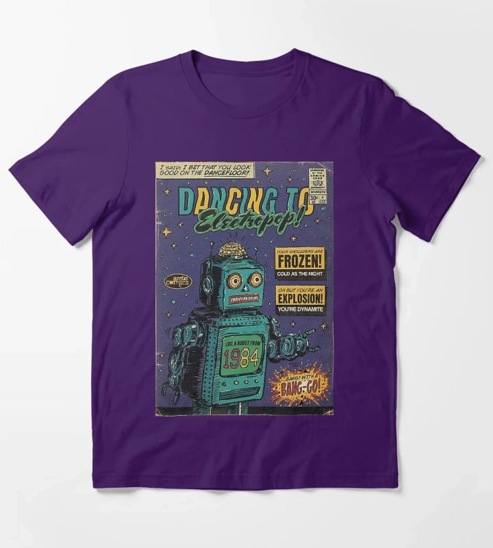 Monkeys Animal T-Shirt Purple