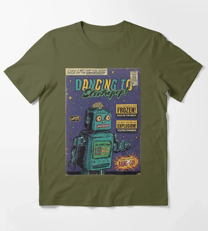 Monkeys Animal T-Shirt Olive Green