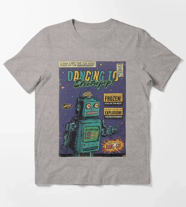 Monkeys Animal T-Shirt Heather Grey