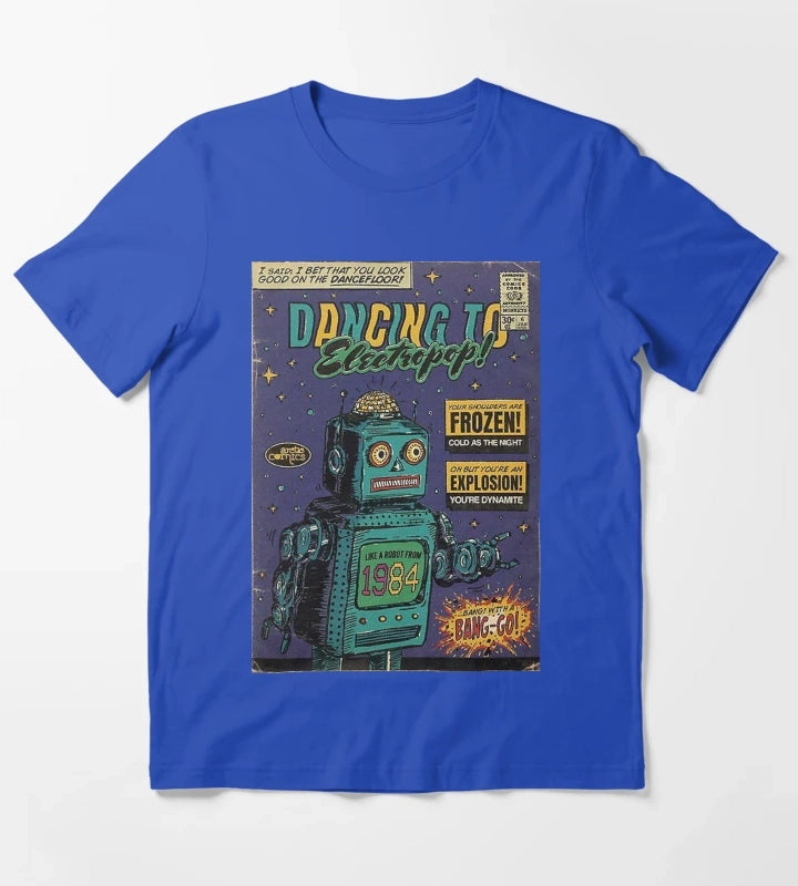 Monkeys Animal T-Shirt Blue