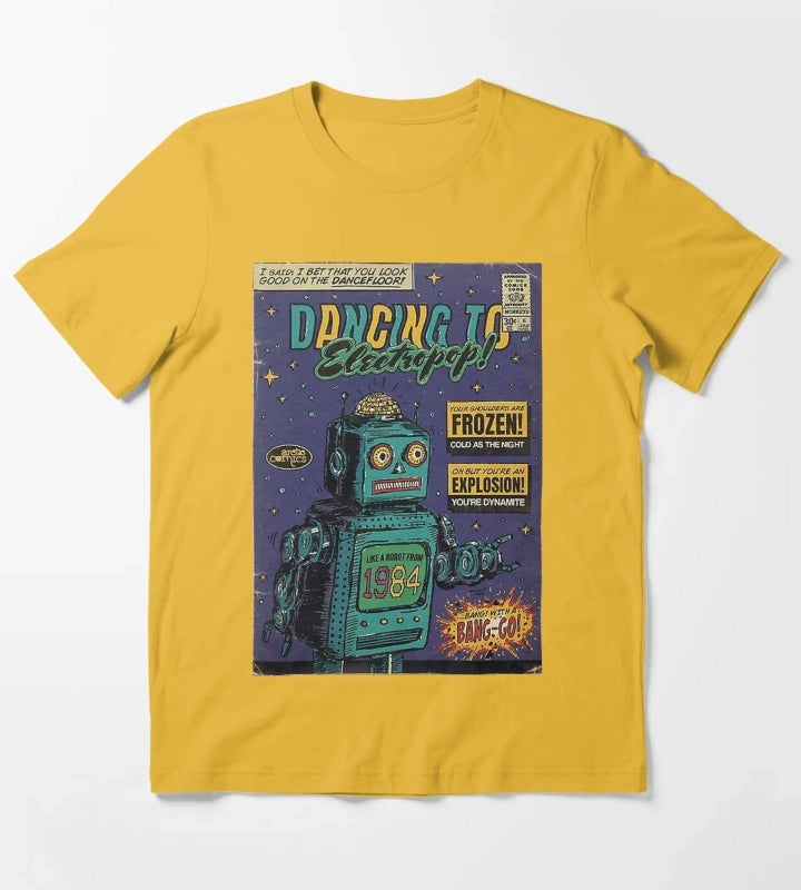 Monkeys Animal T-Shirt Yellow