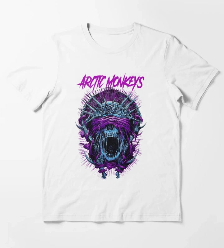 Monkeys Arctic Band Arctic Monkeys Rocker 20 T-Shirt White