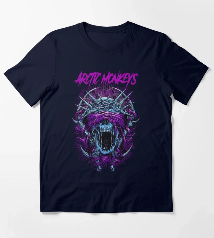 Monkeys Arctic Band Arctic Monkeys Rocker 20 T-Shirt Navy