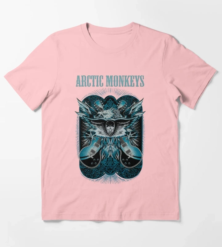 Monkeys Arctic Band Fan Art 26 T-Shirt Dark Grey
