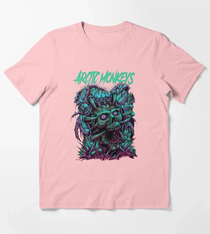Monkeys Arctic Band Fan Art 9 T-Shirt Dark Grey