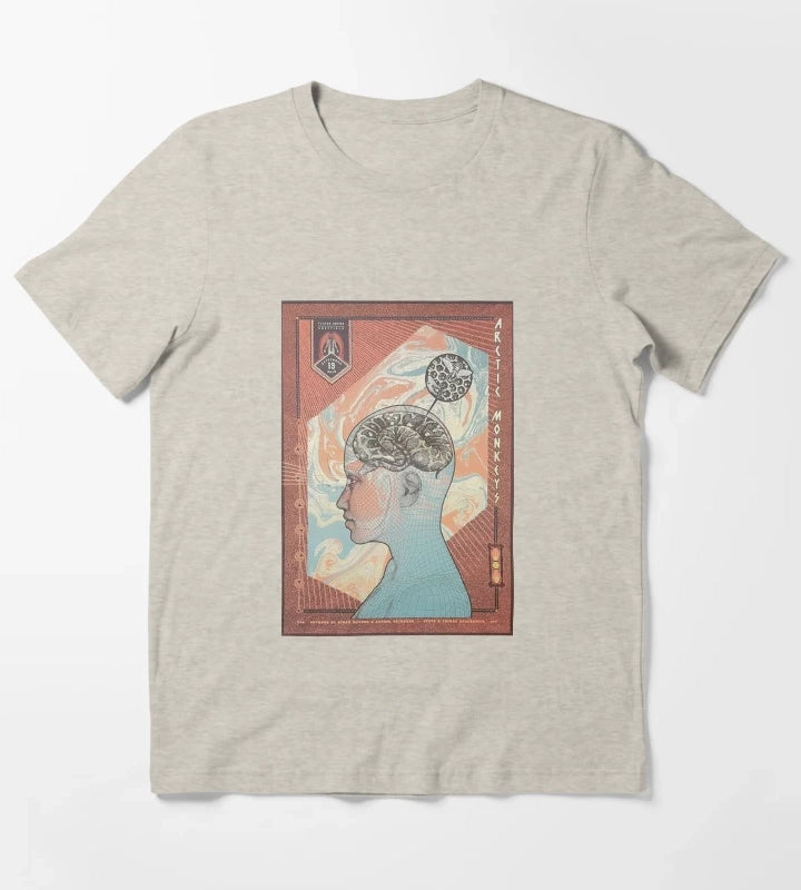 Monkeys Brain T-Shirt Cream