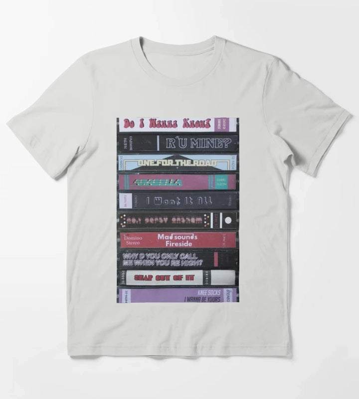 Monkeys Discography T-Shirt Light Grey