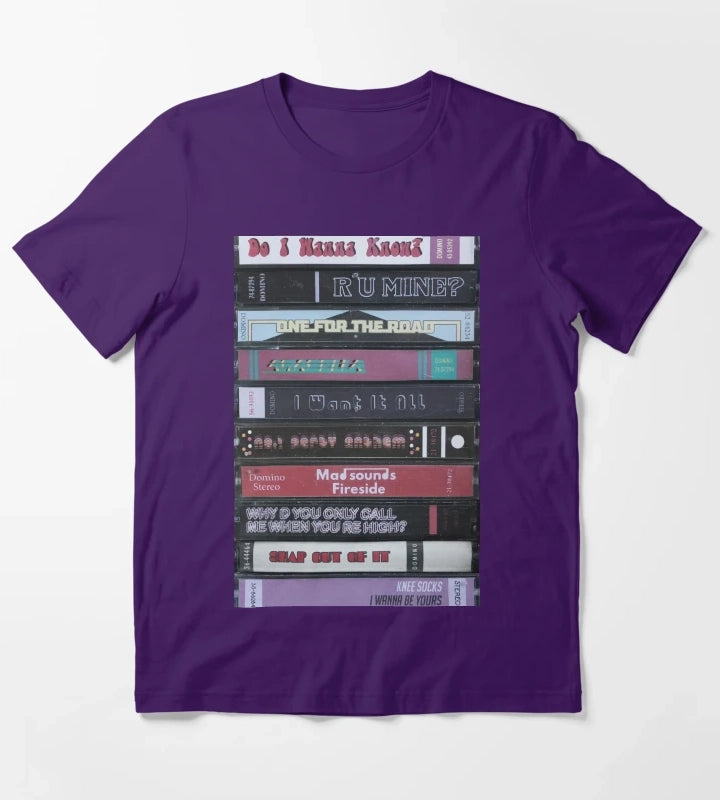 Monkeys Discography T-Shirt Purple