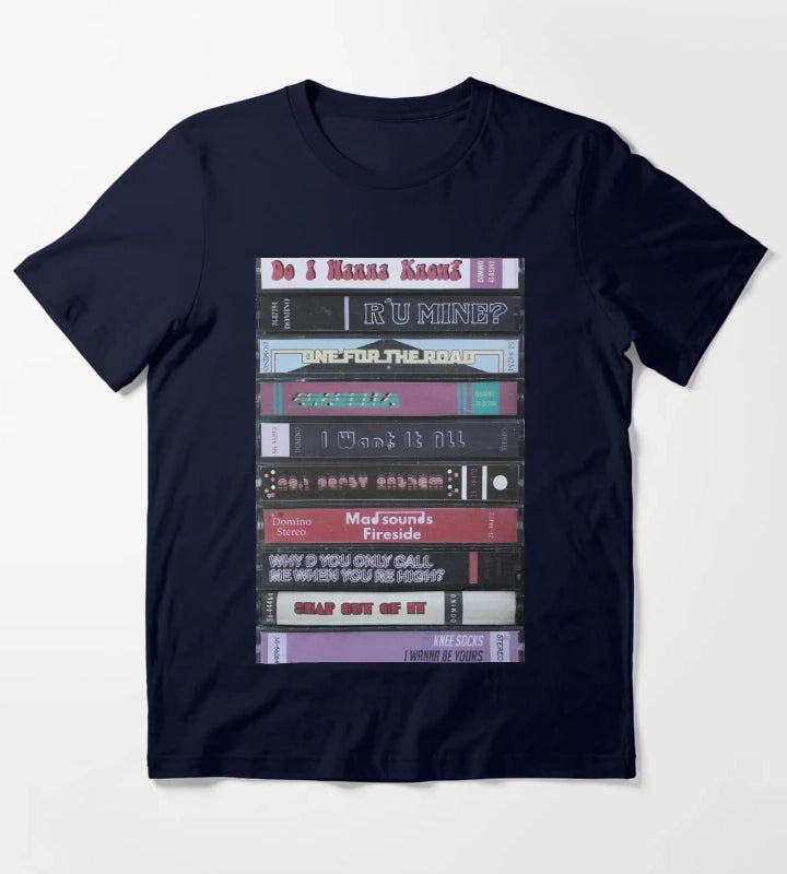 Monkeys Discography T-Shirt Navy