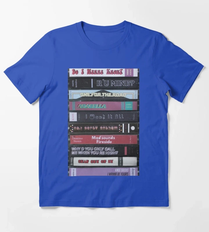 Monkeys Discography T-Shirt Blue