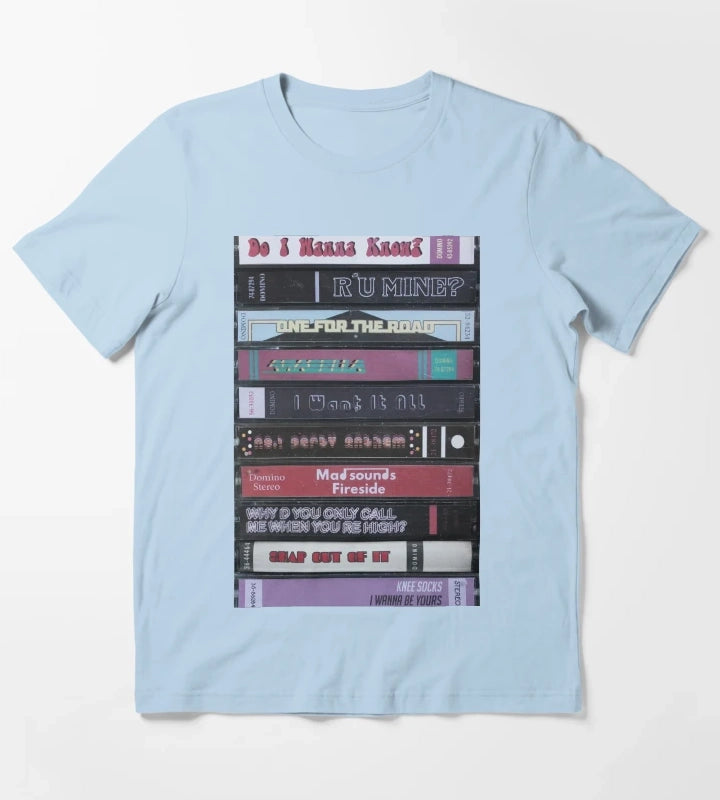 Monkeys Discography T-Shirt Sky Blue
