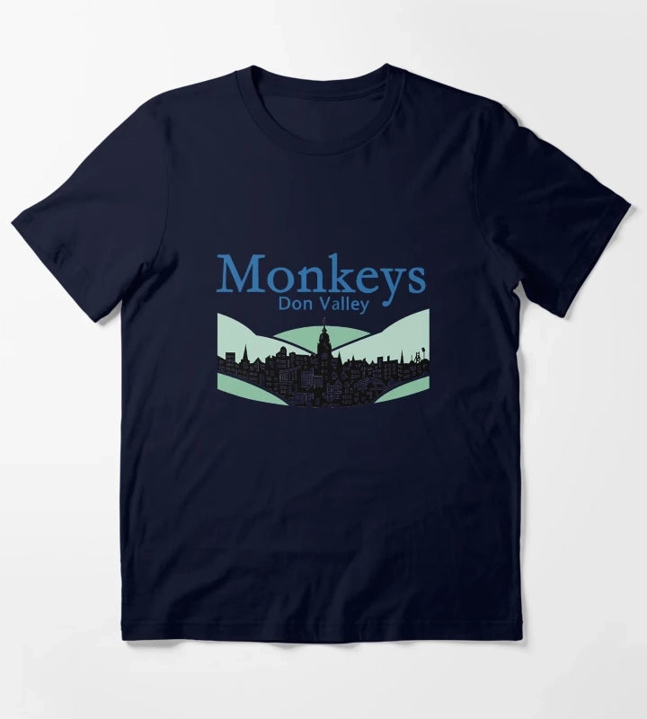 Monkeys Don Valley Bowl T-Shirt Navy