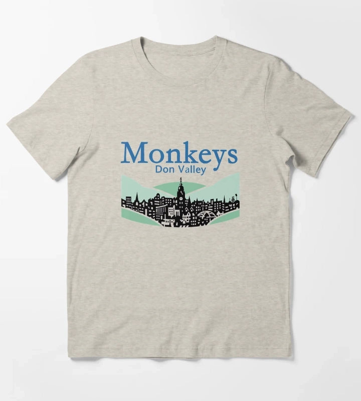 Monkeys Don Valley Bowl T-Shirt Cream