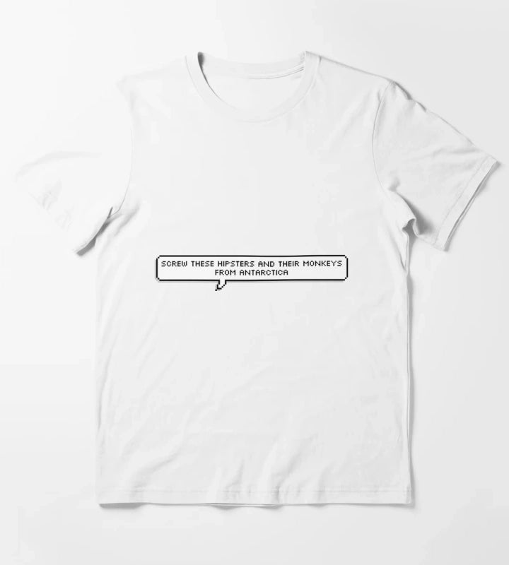 Monkeys From Antarctica T-Shirt White