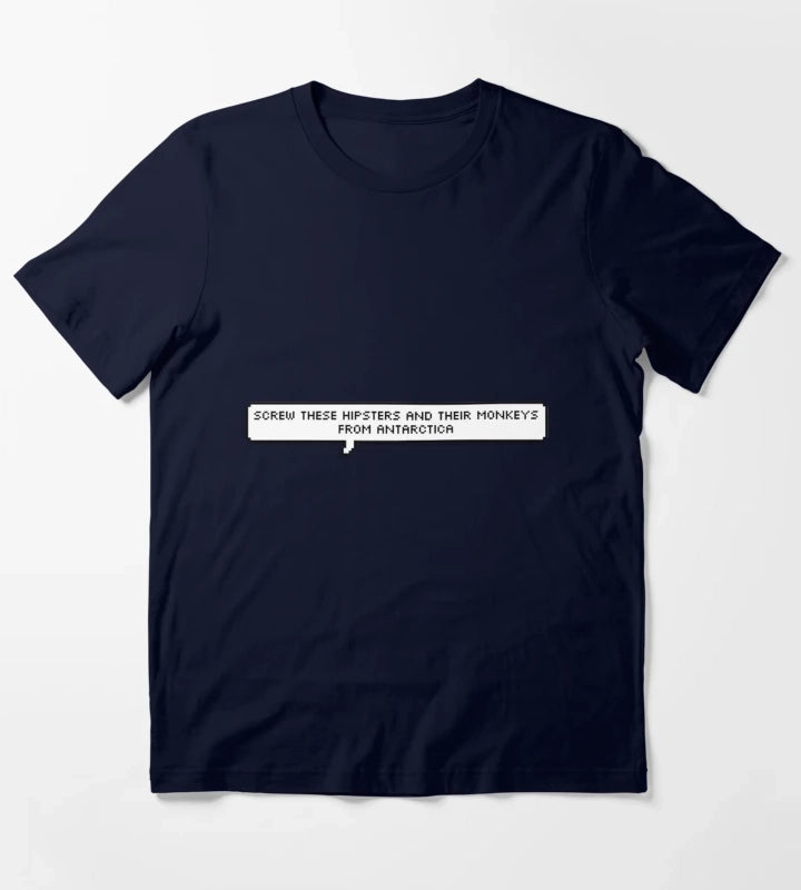 Monkeys From Antarctica T-Shirt Navy