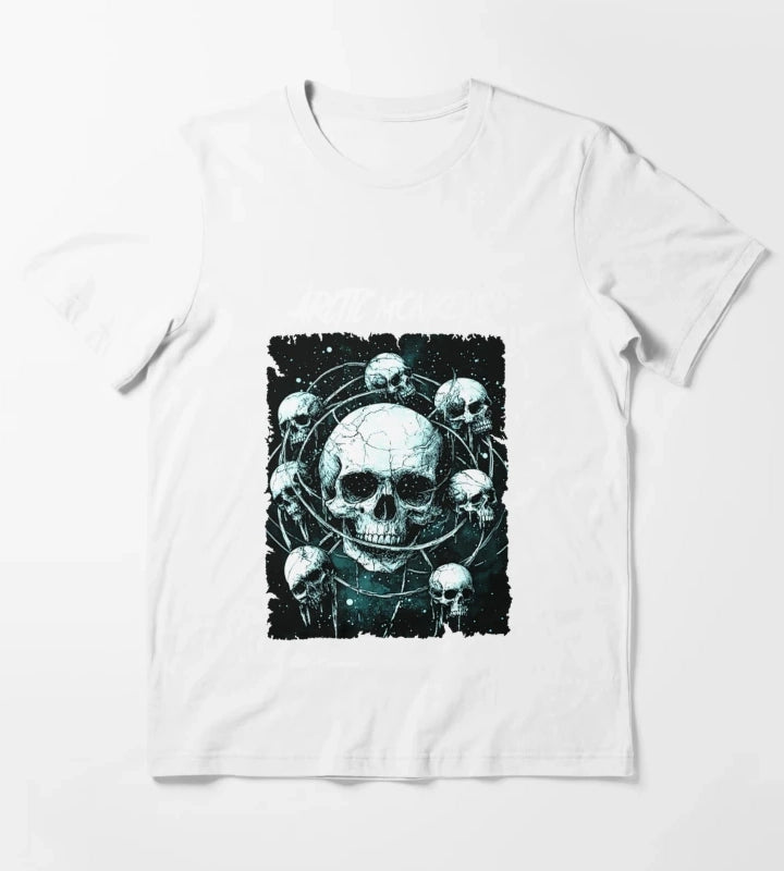 Monkeys From Arctic Band Fan Art T-Shirt White