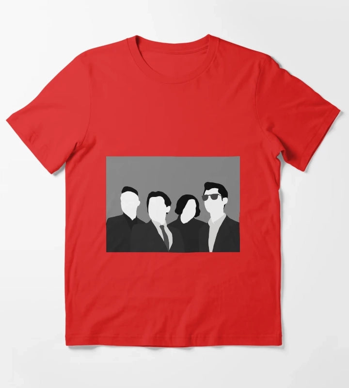 Monkeys Indie T-Shirt Red