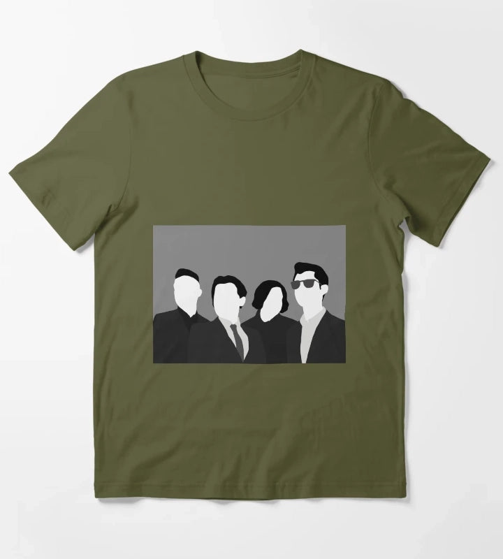 Monkeys Indie T-Shirt Olive Green