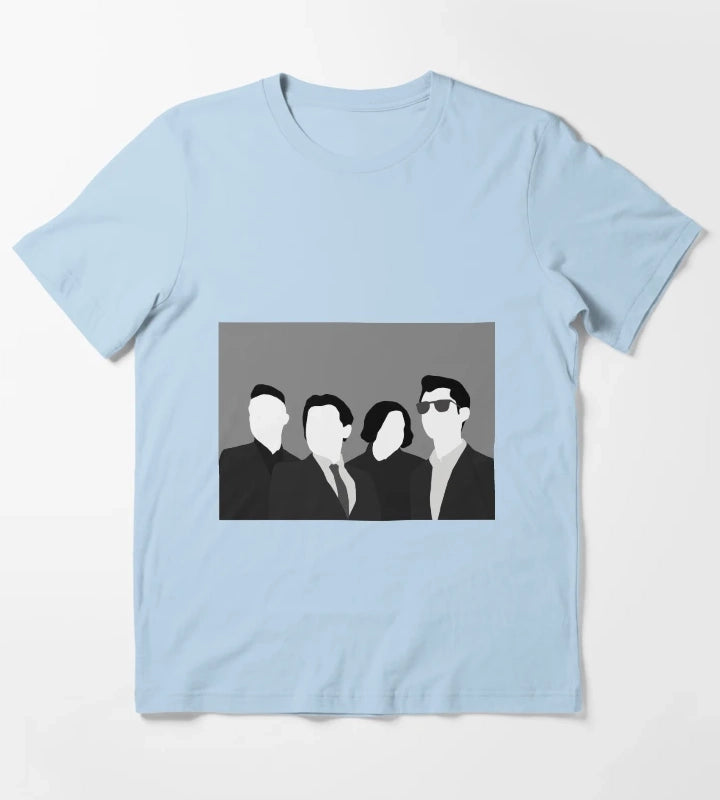 Monkeys Indie T-Shirt Sky Blue