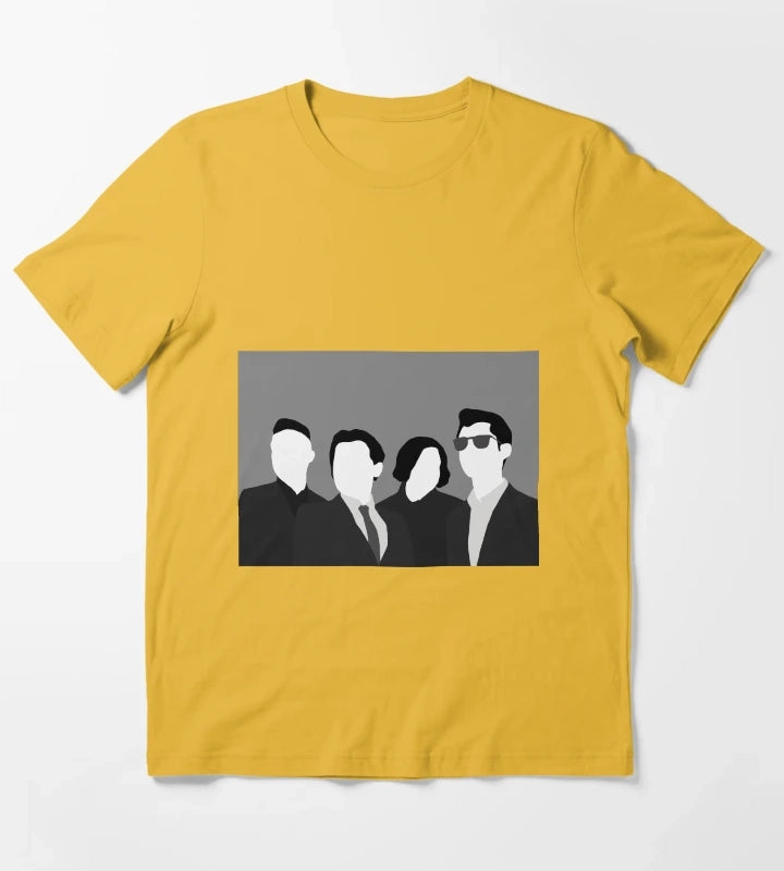 Monkeys Indie T-Shirt Yellow