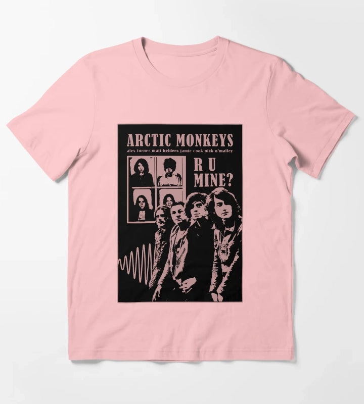 Monkeys indie tribute T-Shirt Dark Grey