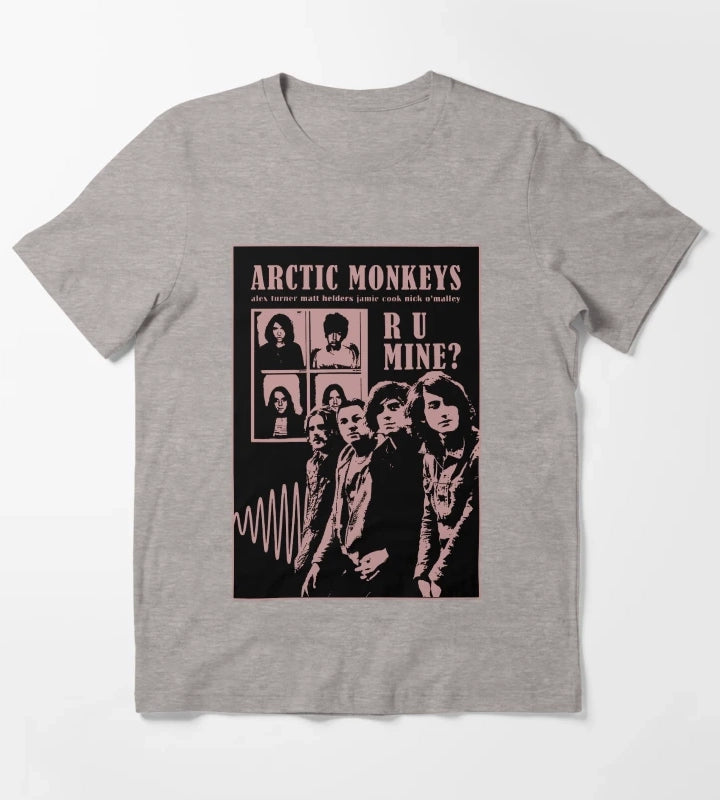 Monkeys indie tribute T-Shirt Heather Grey