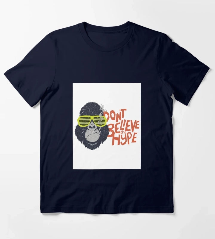 Monkeys style T-Shirt Navy