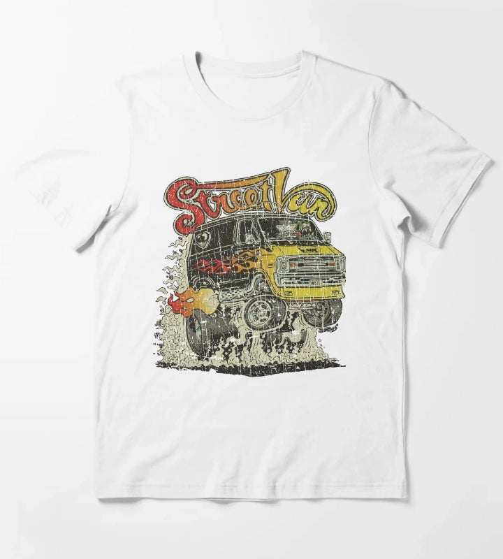 Monster Street Van 1976 T-Shirt White