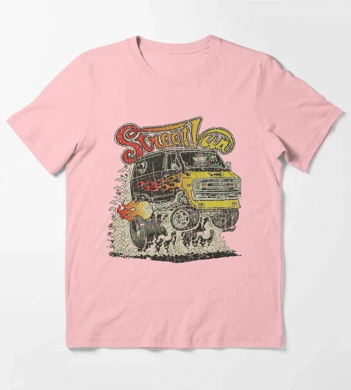 Monster Street Van 1976 T-Shirt Dark Grey