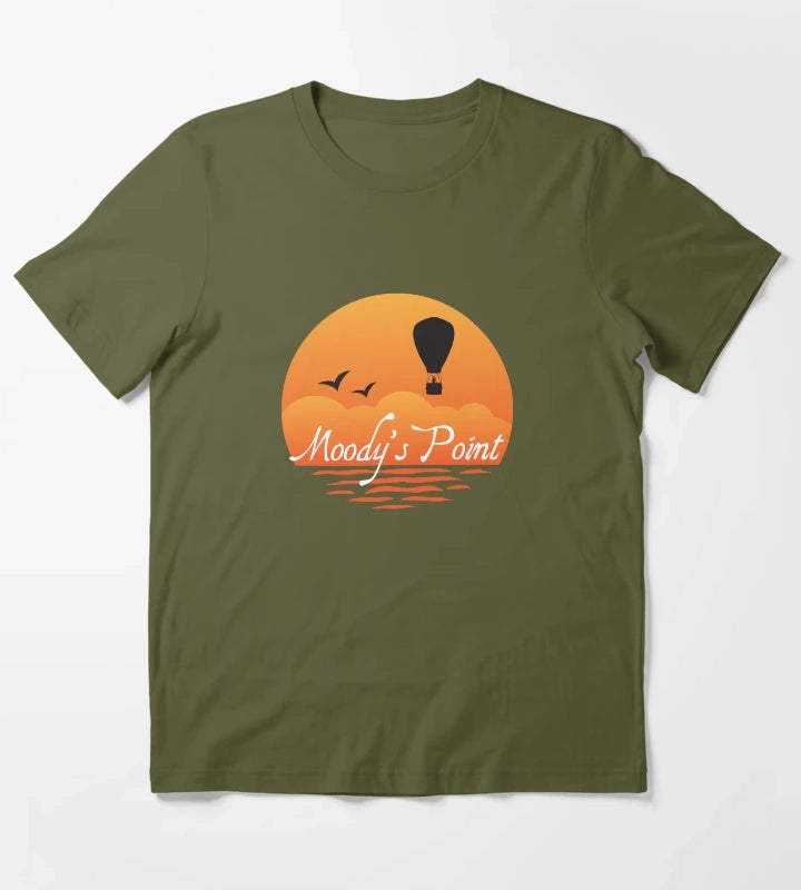 Moodys Point The Amanda Show T-Shirt Olive Green