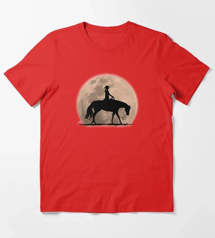 Moonlight Cowgirl T-Shirt Red