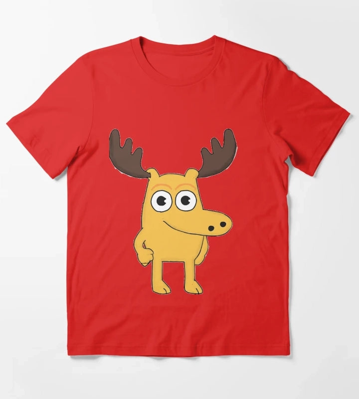 Moose T-Shirt Red