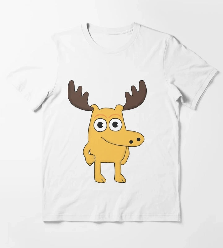 Moose T-Shirt White