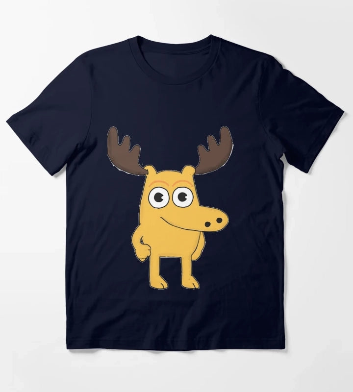 Moose T-Shirt Navy