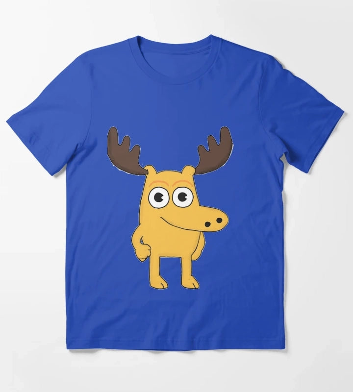 Moose T-Shirt Blue