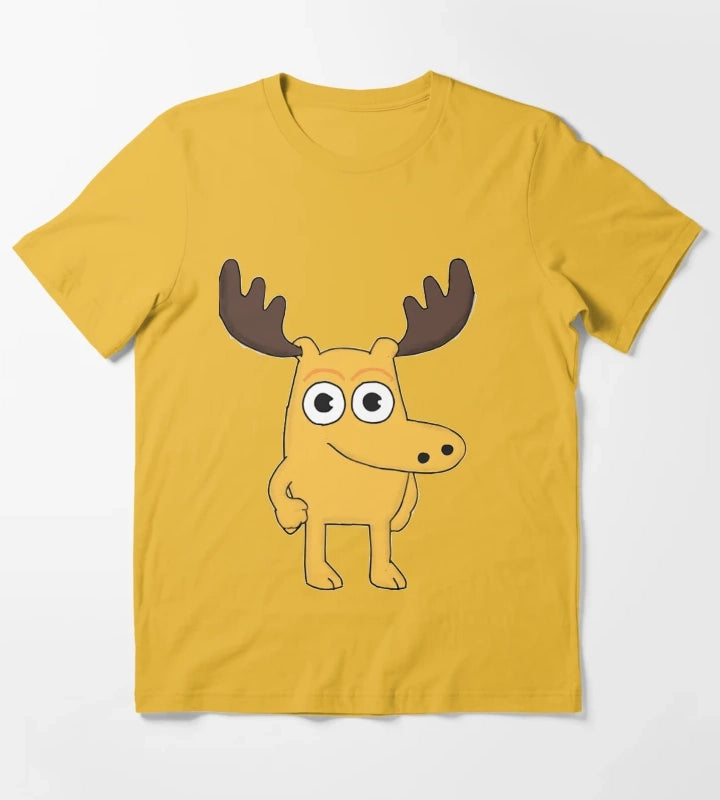 Moose T-Shirt Yellow