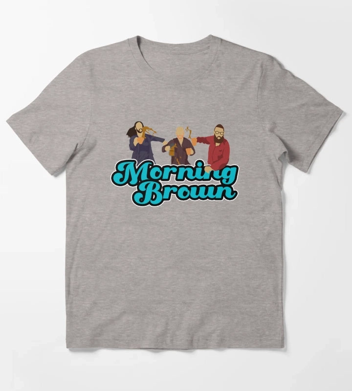 Morning Brown T-Shirt Heather Grey