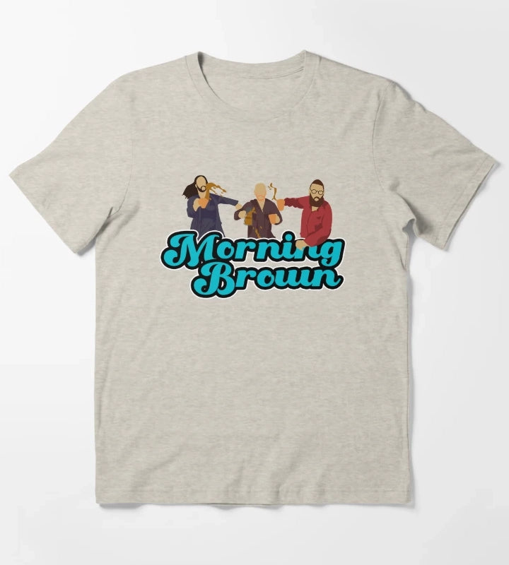 Morning Brown T-Shirt Cream