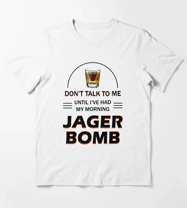 Morning Jager Bomb T-Shirt White