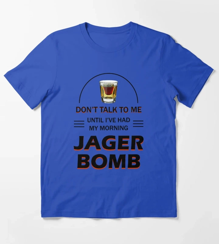 Morning Jager Bomb T-Shirt Blue