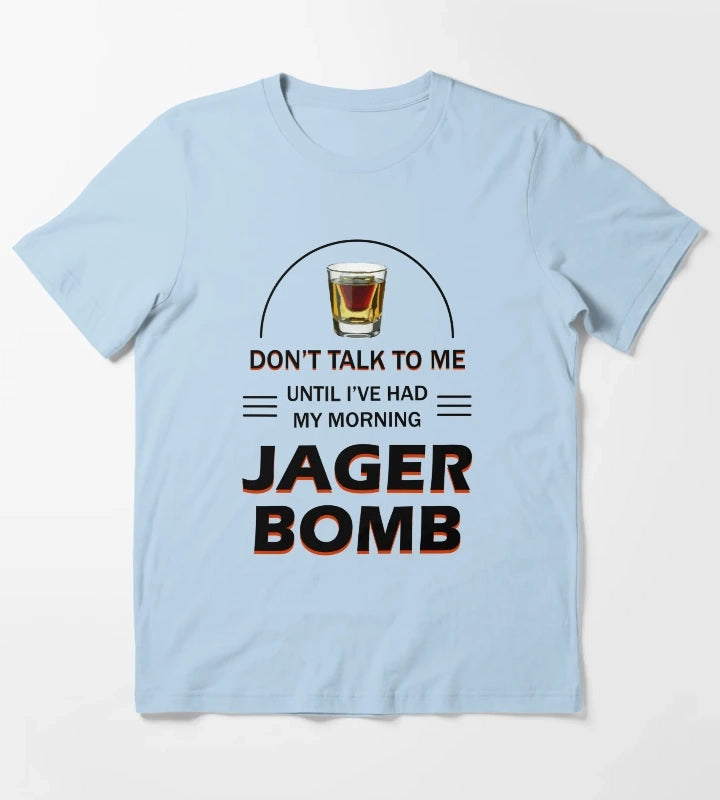 Morning Jager Bomb T-Shirt Sky Blue