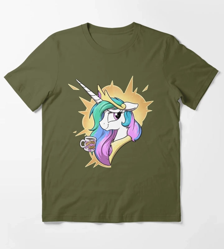 Morning Pony Celestia T-Shirt Olive Green