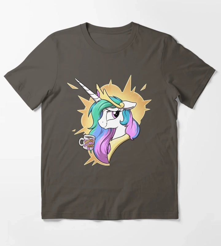 Morning Pony Celestia T-Shirt Dark Grey