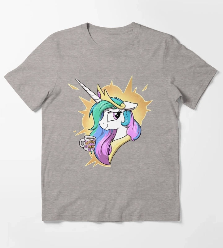 Morning Pony Celestia T-Shirt Heather Grey