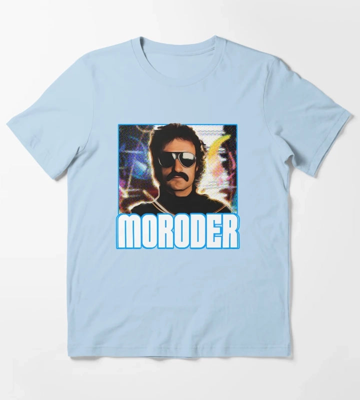 Moroder T-Shirt Sky Blue