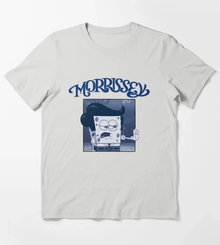 Morrissey Sponge T-Shirt Light Grey