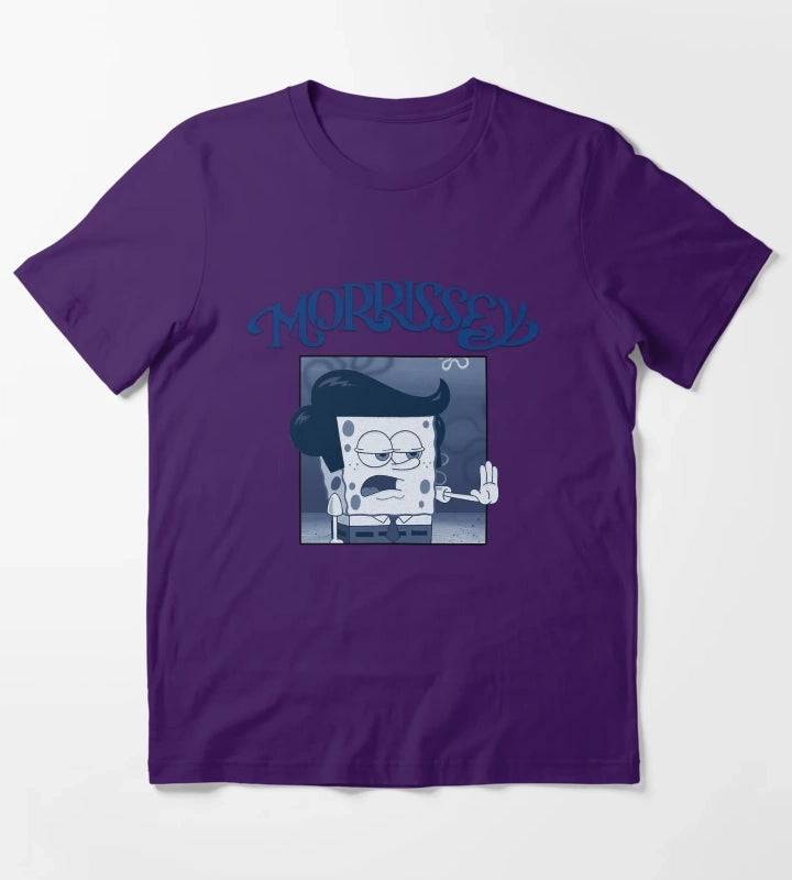Morrissey Sponge T-Shirt Purple