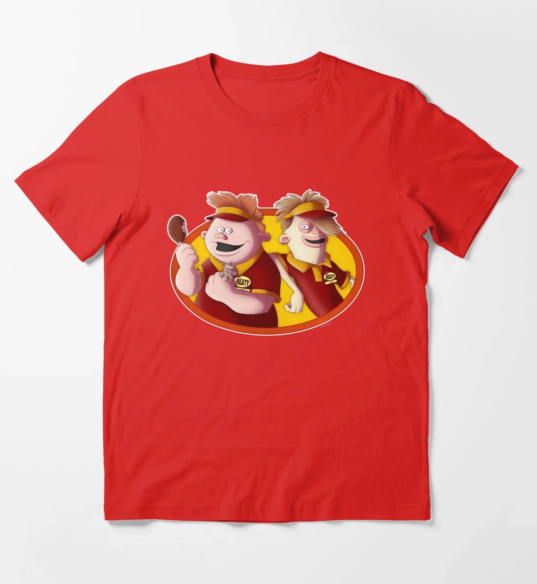 Mr Meaty T-Shirt Red