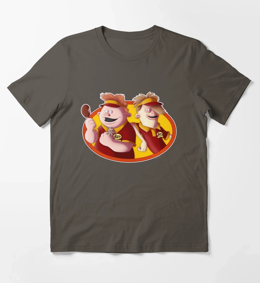 Mr Meaty T-Shirt Dark Grey