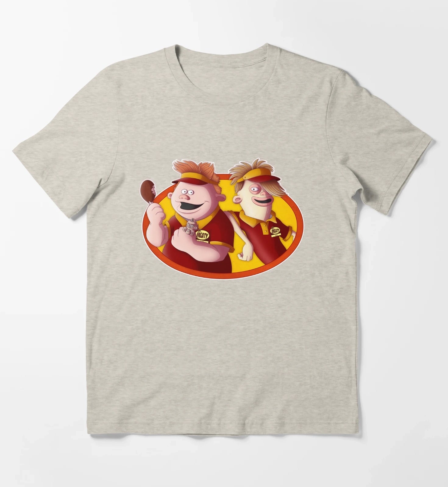 Mr Meaty T-Shirt Cream